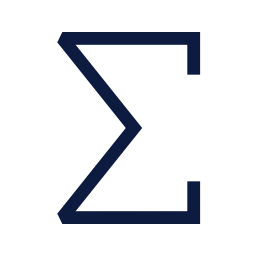 Sigma icon, Sharp Line style