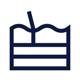 Skin layers icon, Sharp Line style
