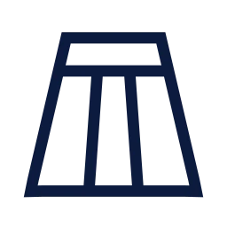 Skirt icon, Sharp Line style