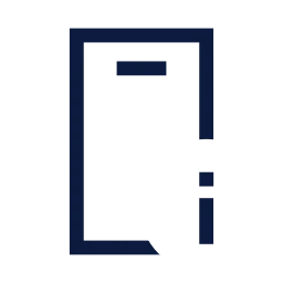 Smartphone info icon, Sharp Line style