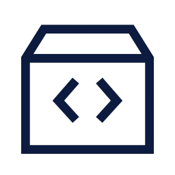 Software package icon, Sharp Line style