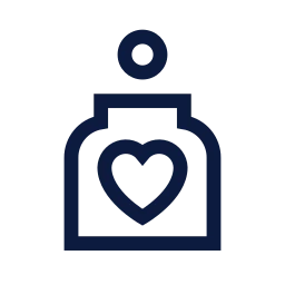 Tip jar icon, Sharp Line style