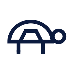 Turtle icon, Sharp Line style