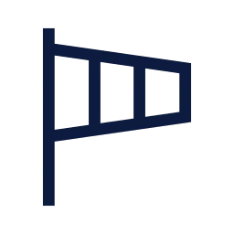 Windsock icon, Sharp Line style