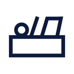 Wood plane icon, Sharp Line style