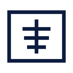 X ray icon, Sharp Line style