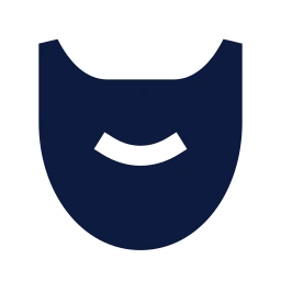 Beard icon, Sharp Solid style