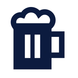 Beer icon, Sharp Solid style