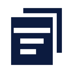 Bill book icon, Sharp Solid style