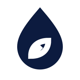 Biofuel icon, Sharp Solid style
