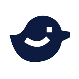 Bird icon, Sharp Solid style