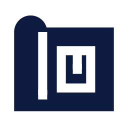 Blueprint icon, Sharp Solid style