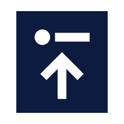 Boost post icon, Sharp Solid style