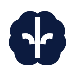 Brain icon, Sharp Solid style