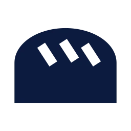 Bread icon, Sharp Solid style