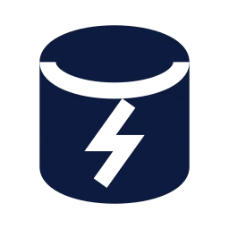 Cache icon, Sharp Solid style