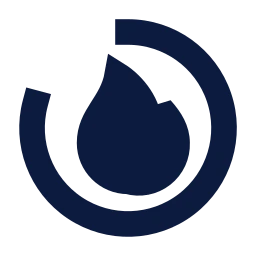 Calorie goal icon, Sharp Solid style
