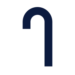 Cane icon, Sharp Solid style