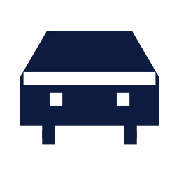 Car icon, Sharp Solid style