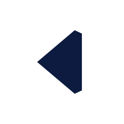 Caret left icon, Sharp Solid style