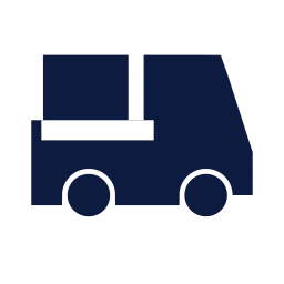 Cargo rickshaw icon, Sharp Solid style