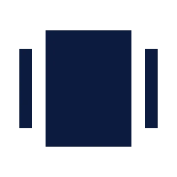 Carousel icon, Sharp Solid style