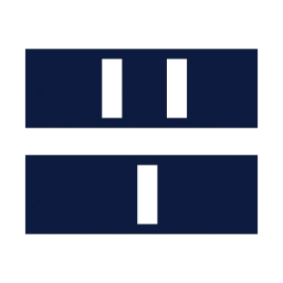 Chart percent stacked icon, Sharp Solid style