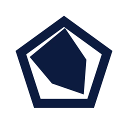 Chart radar icon, Sharp Solid style