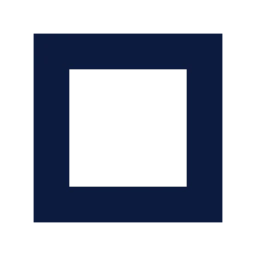 Checkbox empty icon, Sharp Solid style