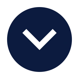 Chevron circle down icon, Sharp Solid style