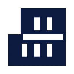Container stack icon, Sharp Solid style