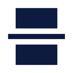 Divider icon, Sharp Solid style