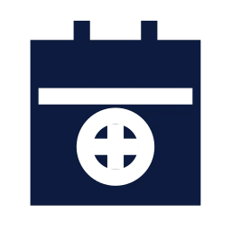 Doctor appointment icon, Sharp Solid style