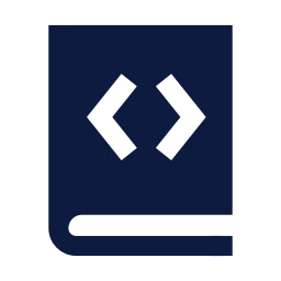 Documentation icon, Sharp Solid style