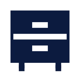 Dresser icon, Sharp Solid style