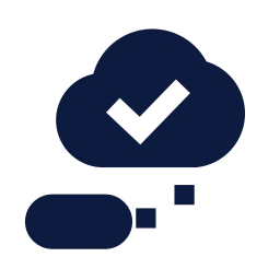 Emission test icon, Sharp Solid style