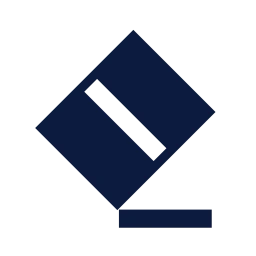 Eraser icon, Sharp Solid style