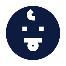 Face baby icon, Sharp Solid style
