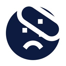 Face bandage icon, Sharp Solid style
