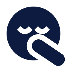 Face fever icon, Sharp Solid style