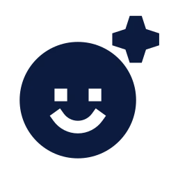 Face filter icon, Sharp Solid style