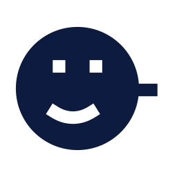 Face lying icon, Sharp Solid style