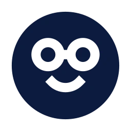 Face nerd icon, Sharp Solid style