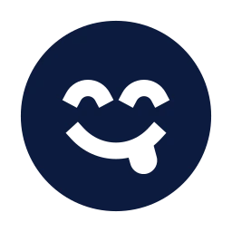 Face yum icon, Sharp Solid style