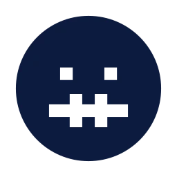 Face zipper icon, Sharp Solid style