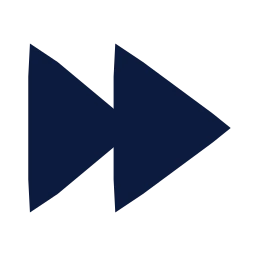 Fast forward icon, Sharp Solid style