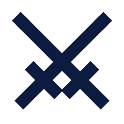 Fencing icon, Sharp Solid style