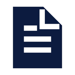 File text icon, Sharp Solid style