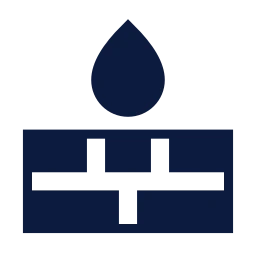 Firewall icon, Sharp Solid style