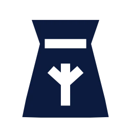Flour bag icon, Sharp Solid style